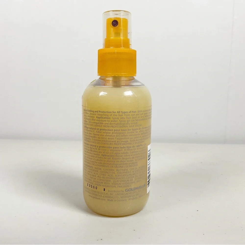 Goldwell Definition Suncare Styling Spray Gel With UV Filter 5oz New